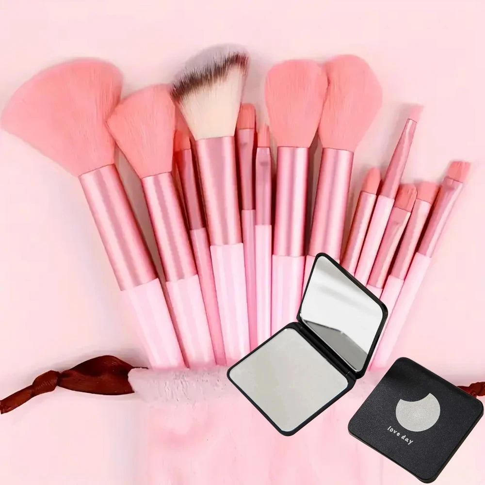 Professional Makeup Brush Set – Multiple Piece Counts & Colors