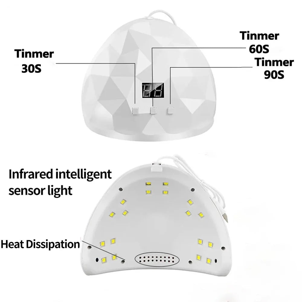 UV Nail Lamp — Gel Curing Dryer
