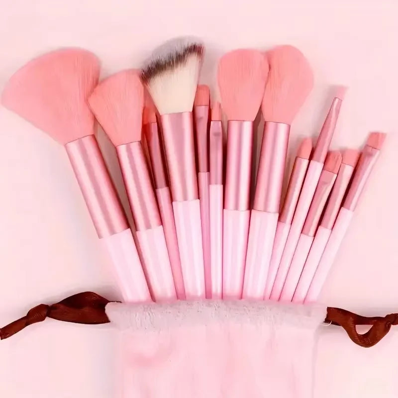 Professional Makeup Brush Set – Multiple Piece Counts & Colors