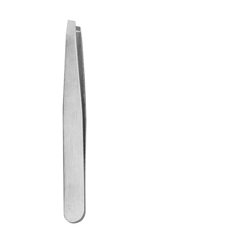 Stainless Steel Eyebrow Tweezer | Slant Tip · Flat Tip | Eyelash Application · Ingrown Hair Removal | Braviixx