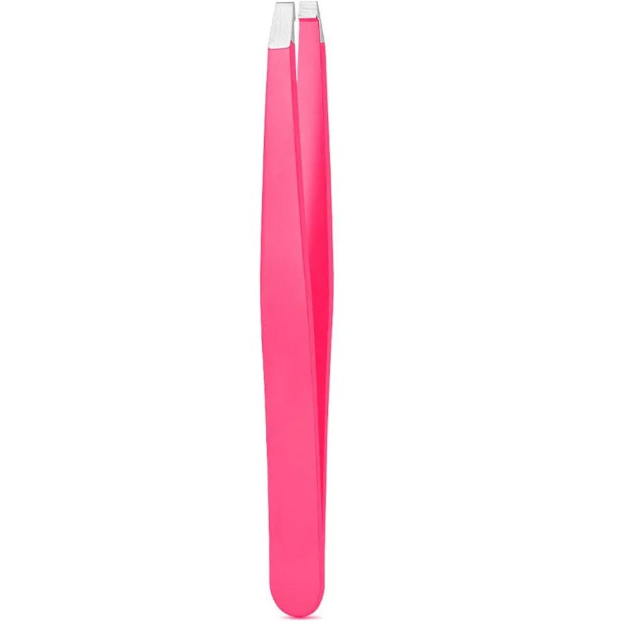 Stainless Steel Eyebrow Tweezer | Slant Tip · Flat Tip | Eyelash Application · Ingrown Hair Removal | Braviixx